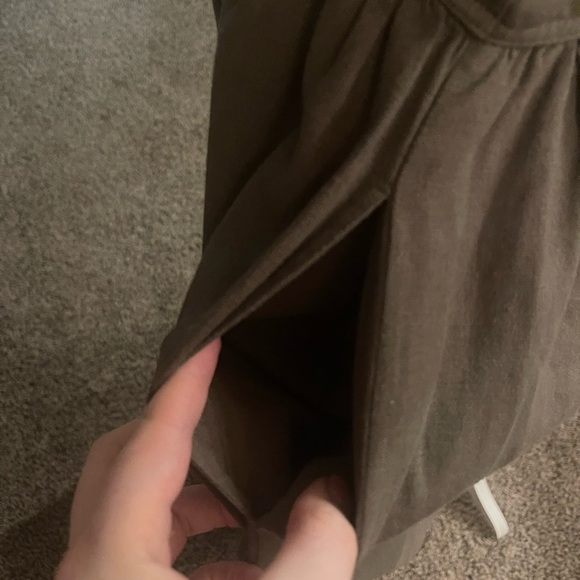 The Shanty Linen Overall Apron Dress Cottagecore Trad Baking Pinafore Classic - Picture 7 of 11